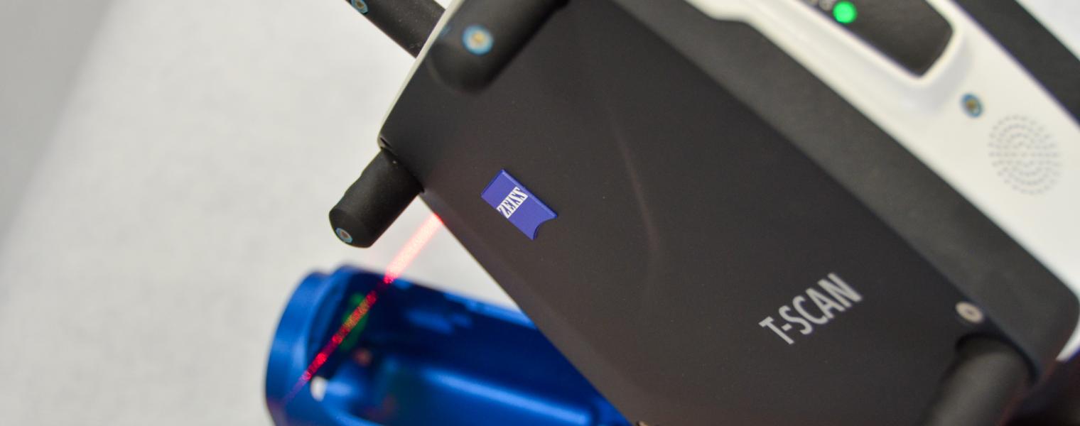 Den ZEISS T-Scan nutzen wir sowohl für das Reverse Engineering als auch für die Qualitätssicherung. 