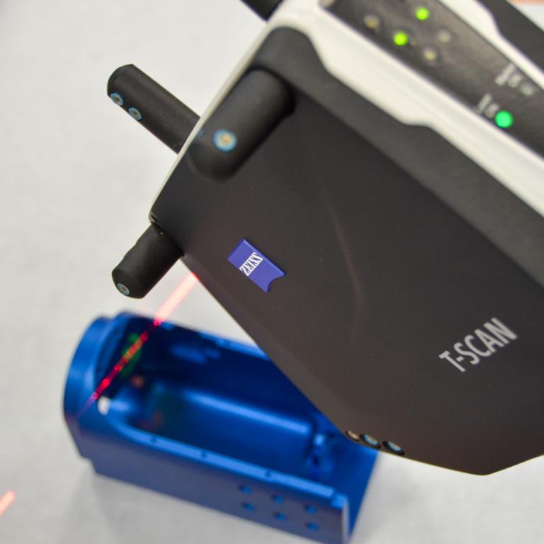 Den ZEISS T-Scan nutzen wir sowohl für das Reverse Engineering als auch für die Qualitätssicherung. 